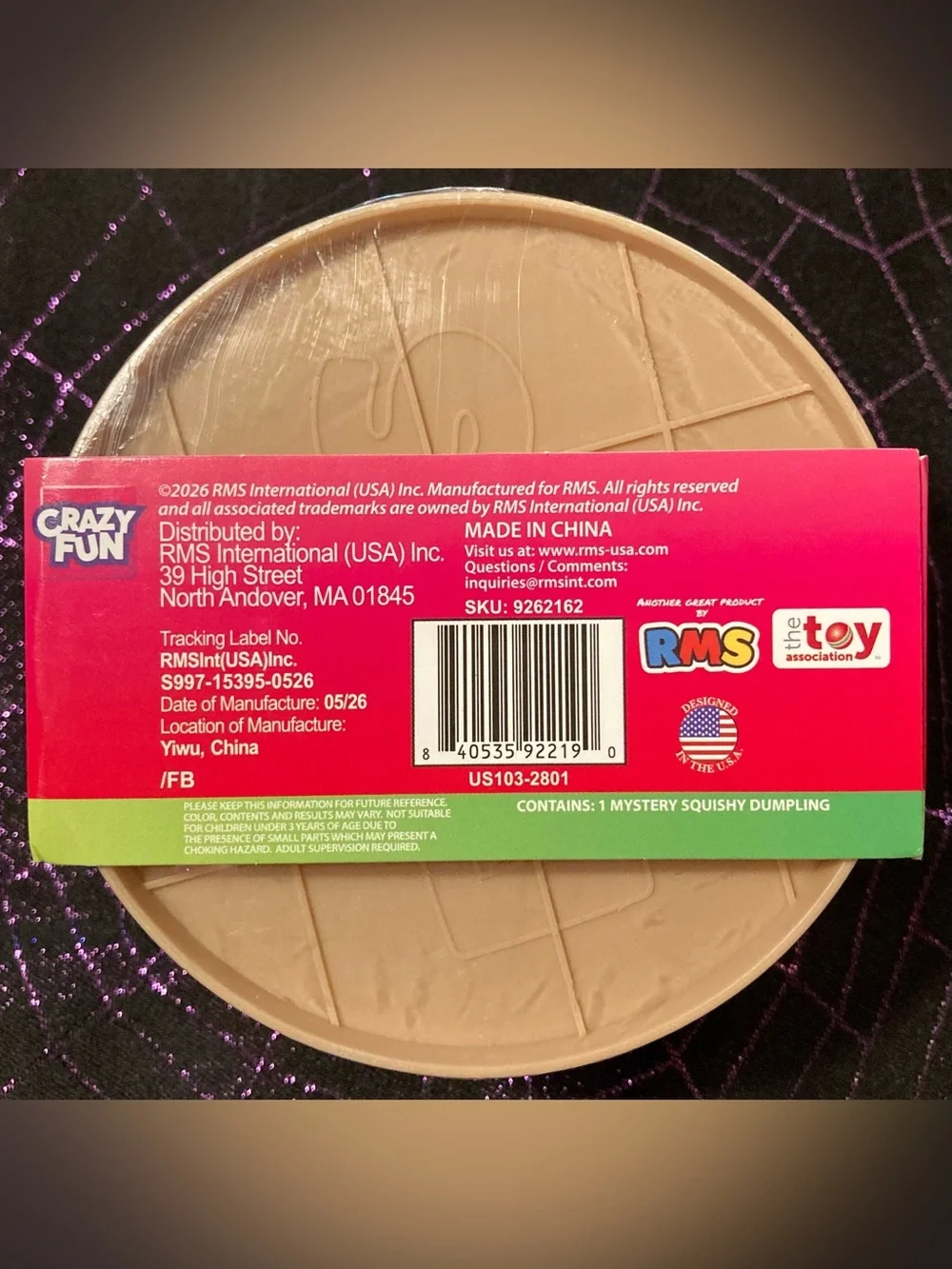 RMS unopened mystery